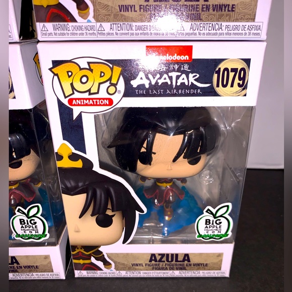 New Exclusive Big Apple Avatar The Last Airbender Azula Funko Pop - Picture 6 of 10